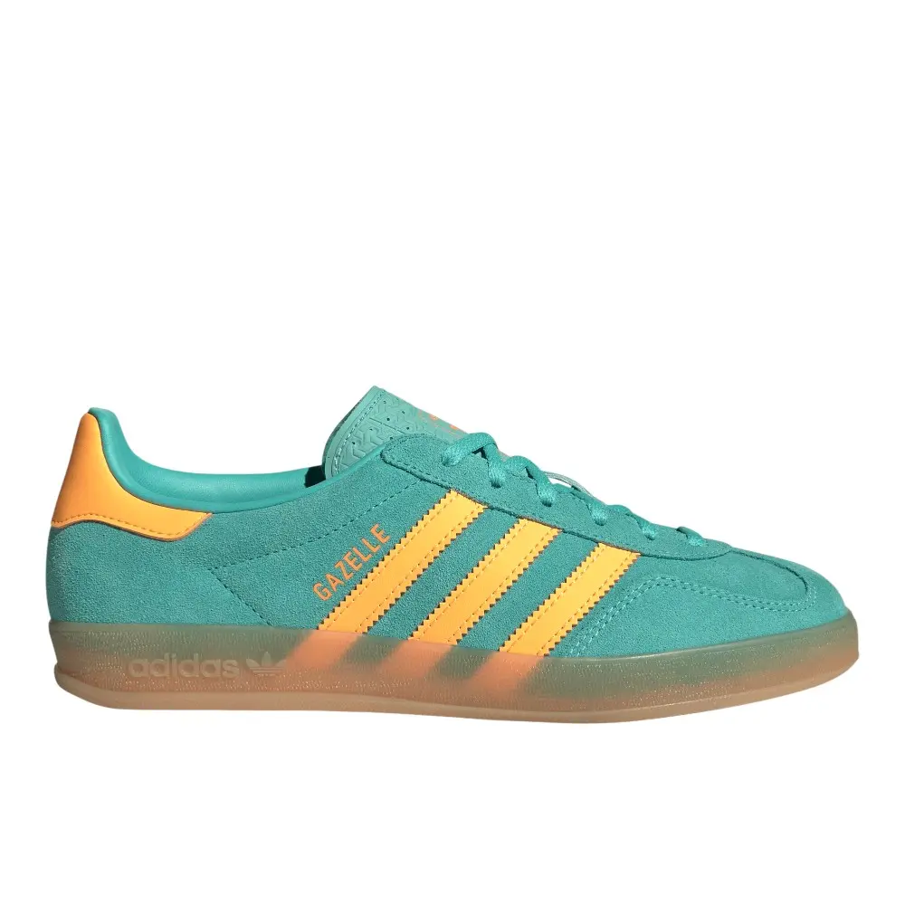 adidas Womens Gazelle Indoor Sneakers Shoes Casual - Green