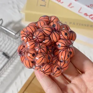 Handmade Asmr Sensory Fidget Ball, Basketball Relax Toy with Realistic & Design, Durable Tpr Material, Perfect Gift, Stress Relief Gadgets, Sensory Stress Reliever