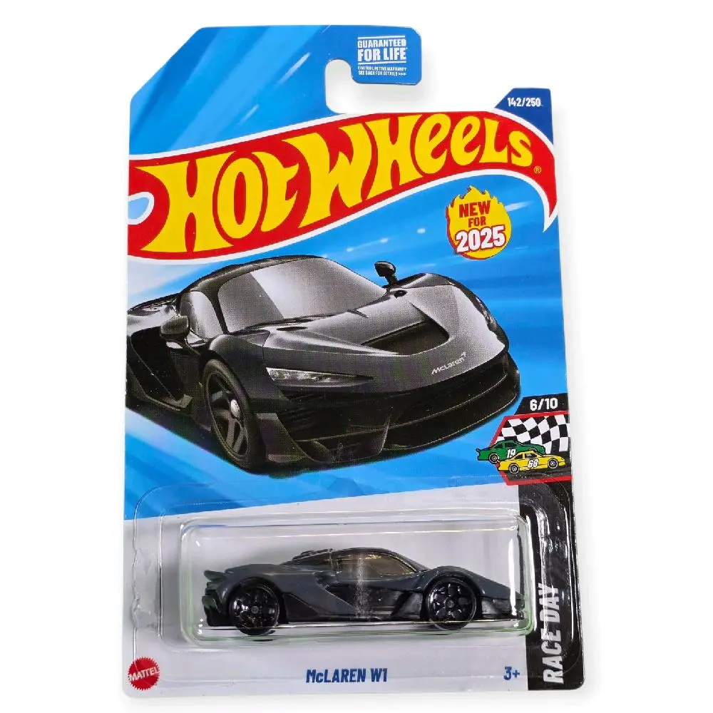 Hot Wheels 2025 McLaren W1 Diecast Metal Model - Race Day Series (6/10)