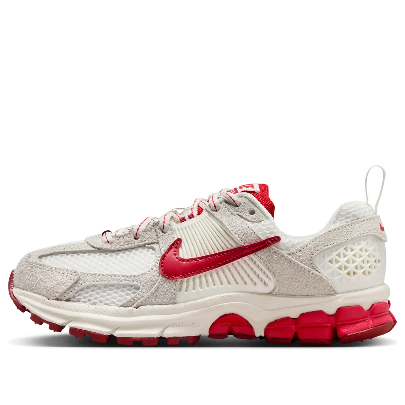 GS Nike Air Zoom Vomero 5 SE 'Sail Team Crimson' IB5727-100 Running Sneaker Sports Trainer