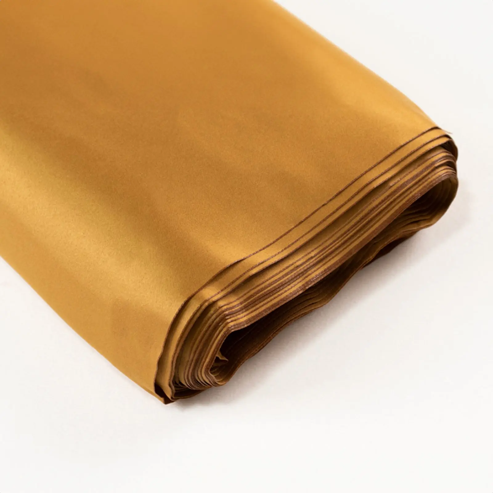 Gold Lamour Heavy Matte Satin Fabric Bolt - 54"x10 Yards, Machine Washable, Heavy Matte Sheen, Ideal for Costumes, Dance Outfits, DIY Projects, Tablecloths, Dressmaking, Sewing