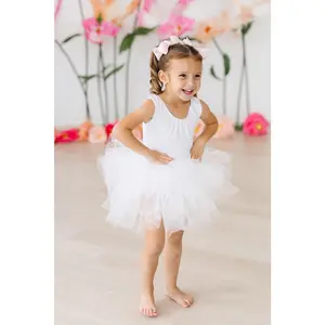 White Tank Tutu Leotard