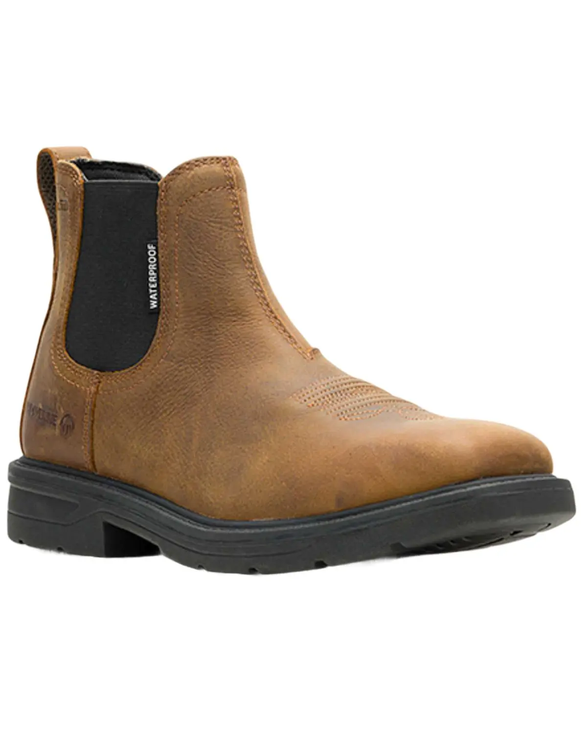 Wolverine Men's Men'S Rancher Level Chelsea Slip-On Work Boot Steel Toe - W251061