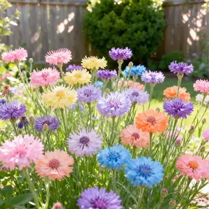 200 Pcs Bachelors Button Cornflower Seeds – Garden Flower Seeds for Backyard Planting Areas, Landscape Beds, Patio Pots and Outdoor Decorative Flower Displays, Seeds Only Not Live Plants