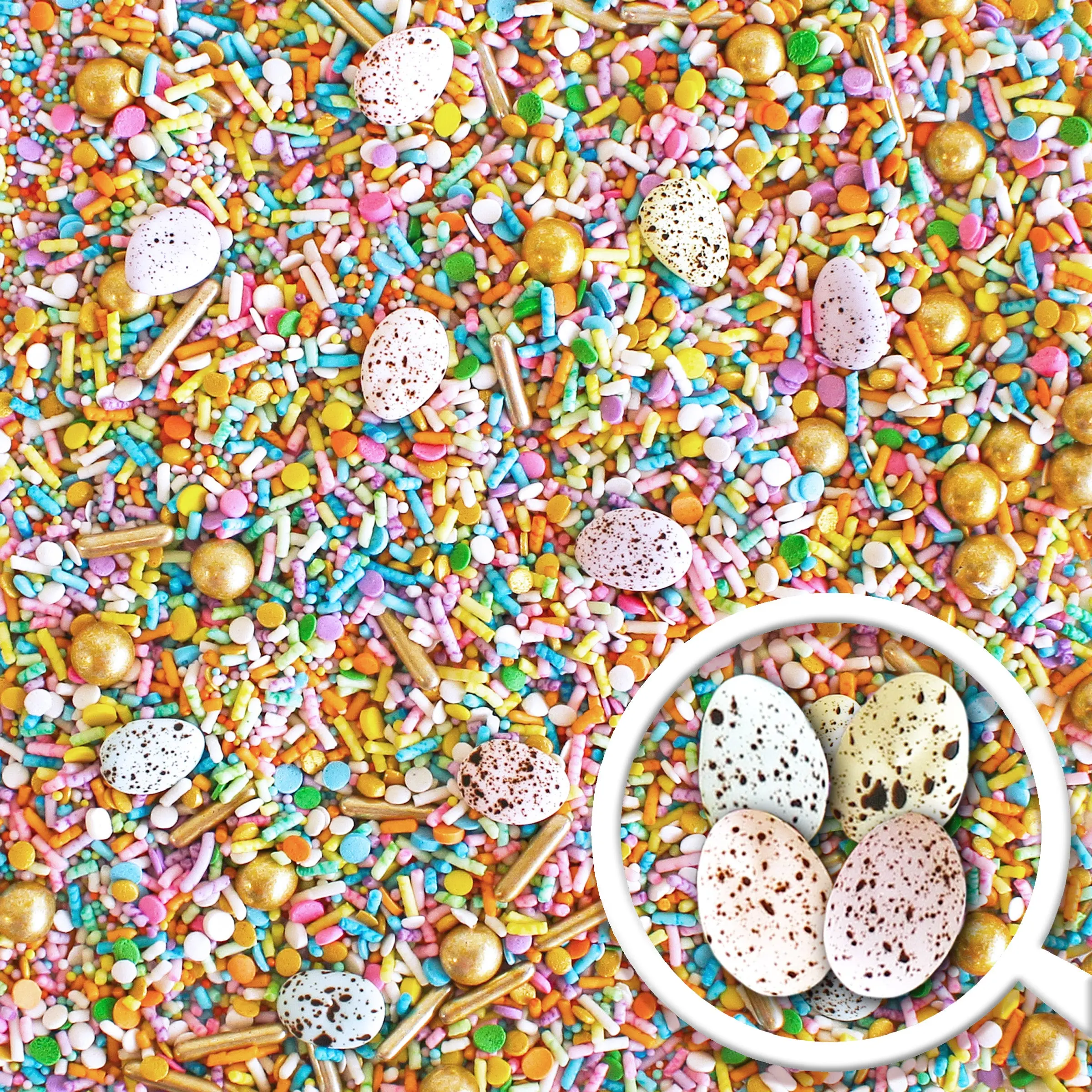 Rainbow Robin's Egg Sprinkle Mix