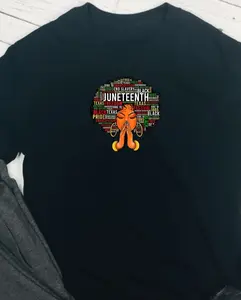 Juneteenth Fro DTF Ready to press iron on transfer for clothing tshirts and hoodies(SHIRT NOT INCLUDED!)