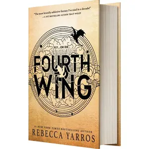 USED Book - Fourth Wing (Standard Edition) by Yarros, Rebecca (Hardcover) - english