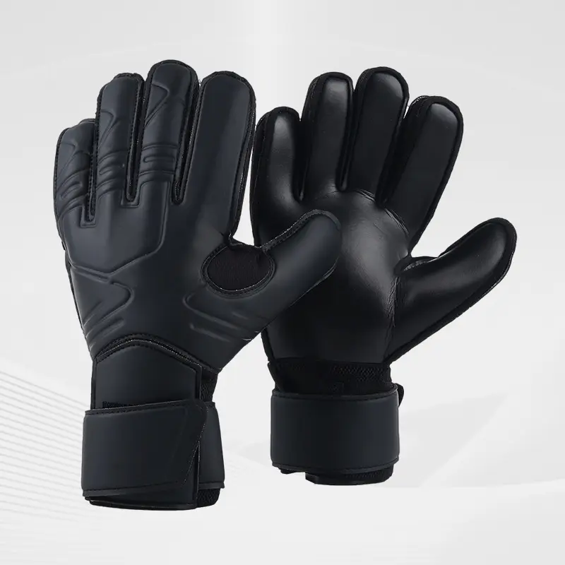 Football goalkeeper gloves, goalkeeper gloves for adults, children, and students, latex finger protection training equipment, football gloves soccer
