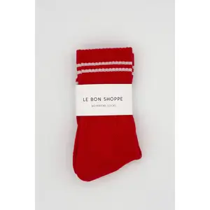 Red Boyfriend Socks