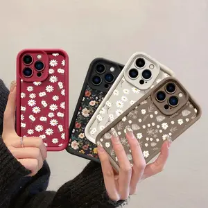 Phone Case For Oneplus 15 13 13T 12 12R 11 11R 10R 8T OnePlus NORD CE 5 2 3 4 LITE 5G NORD 5 Daisy Flower Full Protection Cover