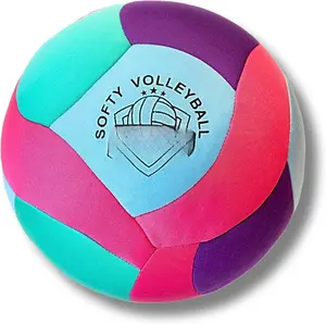 Softy Volleyball - Super Soft Designed for -Free Play - Awesome  Indoor Ball with a Realistic Feel and Bounce -  Ball for House