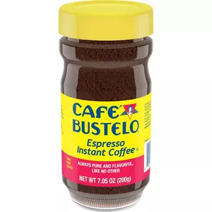 Café Bustelo Espresso Instant Coffee, Dark Roast, 7.05 oz. Flavor