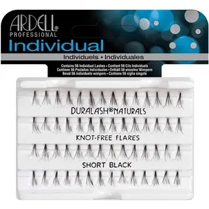 Ardell Naturals Knot-Free Individual Lashes Short Black for Natural Volume & Seamless Lash Blending