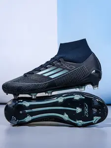 New Men's Adult Football Shoes Anti-Slip Ag Fg Long Studs Professional Competition Training Indoor Outdoor Lawn Soccer Boots Soccer Cleats