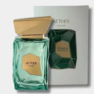 French Avenue Aether Extrait de Parfum | Strong Projection Aquatic Woody Fragrance Ideal for Gift & Daily Wea