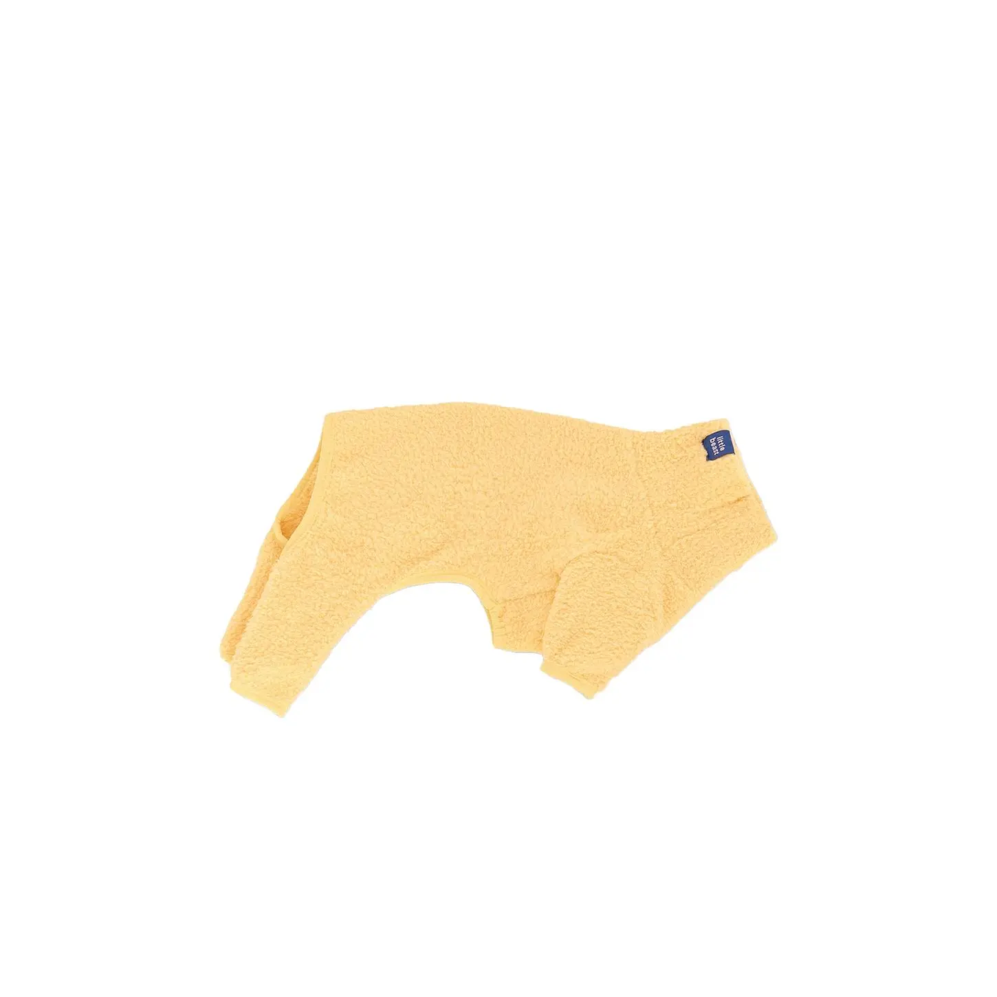 Little Beast Fleece Onesie in Yellow