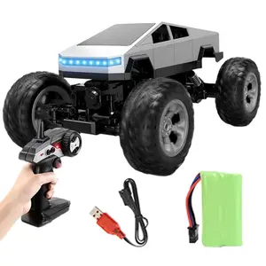 Tesla Pickup Remote Control Car, High-Speed Off-Road Toy Vehicle, Suitable for Kids Ages 4-12, Perfect Christmas Gift, Includes Rechargeable Batteries, RC Model Car