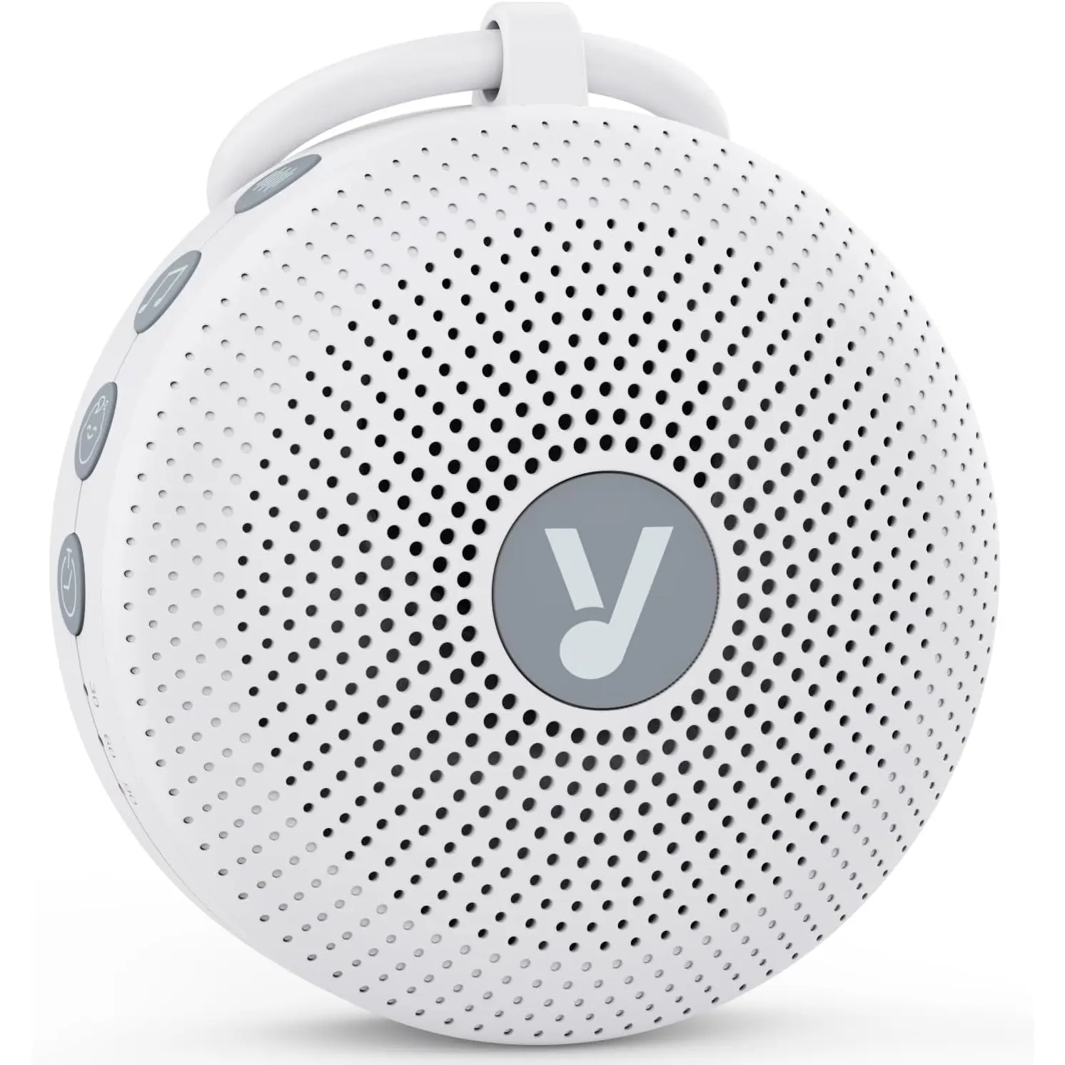 Portable Sound Machine, White Noise Machine for Adult with 21 Natural Soothing Sound, Memory Function, Powerful Battery & 32 Levels of Volume, Noise Canceling for Sleeping, Sleep Sound Timer Therapy, fathersdaygift