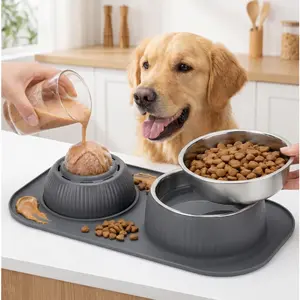 Slow Feeder Puppy Bowls  Safer Eating & Cleaner Floors