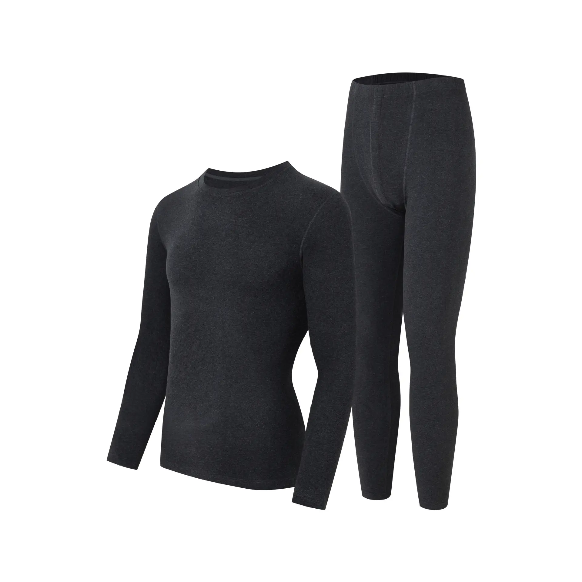 Male G1001 Deep Hemp Grey Round Neck Cov