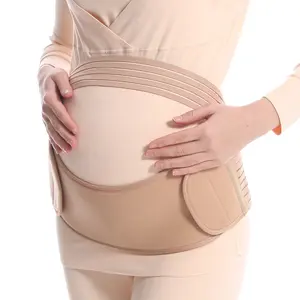 Prenatal Belly Support Belt, Breathable Maternity Waist Support Band FDA Safety Certified Comfortable Abdominal Brace for Pregnant Women Third Trimester
