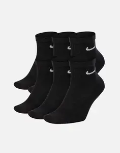 Mens Nike 6-Pack Everyday Cushioned Training Ankle Socks