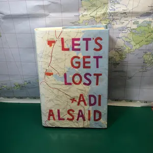 Let's get lost by Adi Alsaid ex library  hardcover book Hard Cover Hard Cover Hard Cover