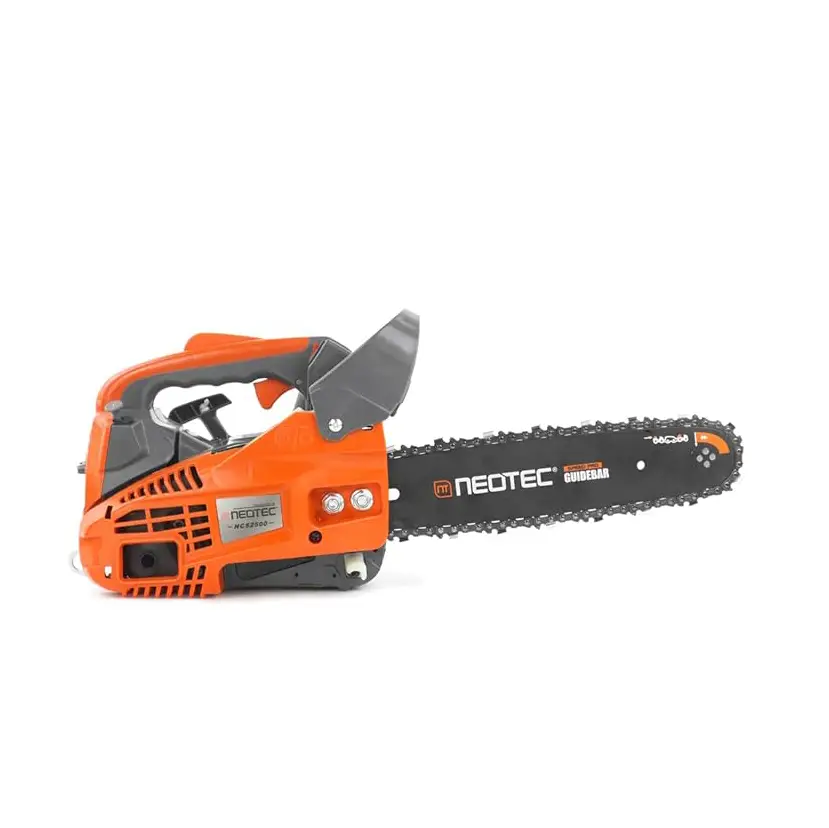 NEO-TEC 12'' Top Handle Gas Chainsaw,2-Stroke 25.4cc Portable Chain Saws for Trees Gas Powered Wood Cutting