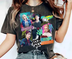 Zombies 4 Movie Characters T-Shirt, Zombies Poster 2025 Shirt, Zed And Addison, Victor And Nova T-Shirt, Sweatshirt, Hoodie