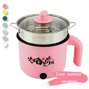VEGAS Steam and Cooking Pot Ramen Pot Multifunction 18cm Colors May Vary