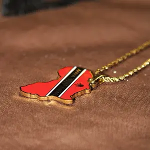 Afro-Triniradian pendant