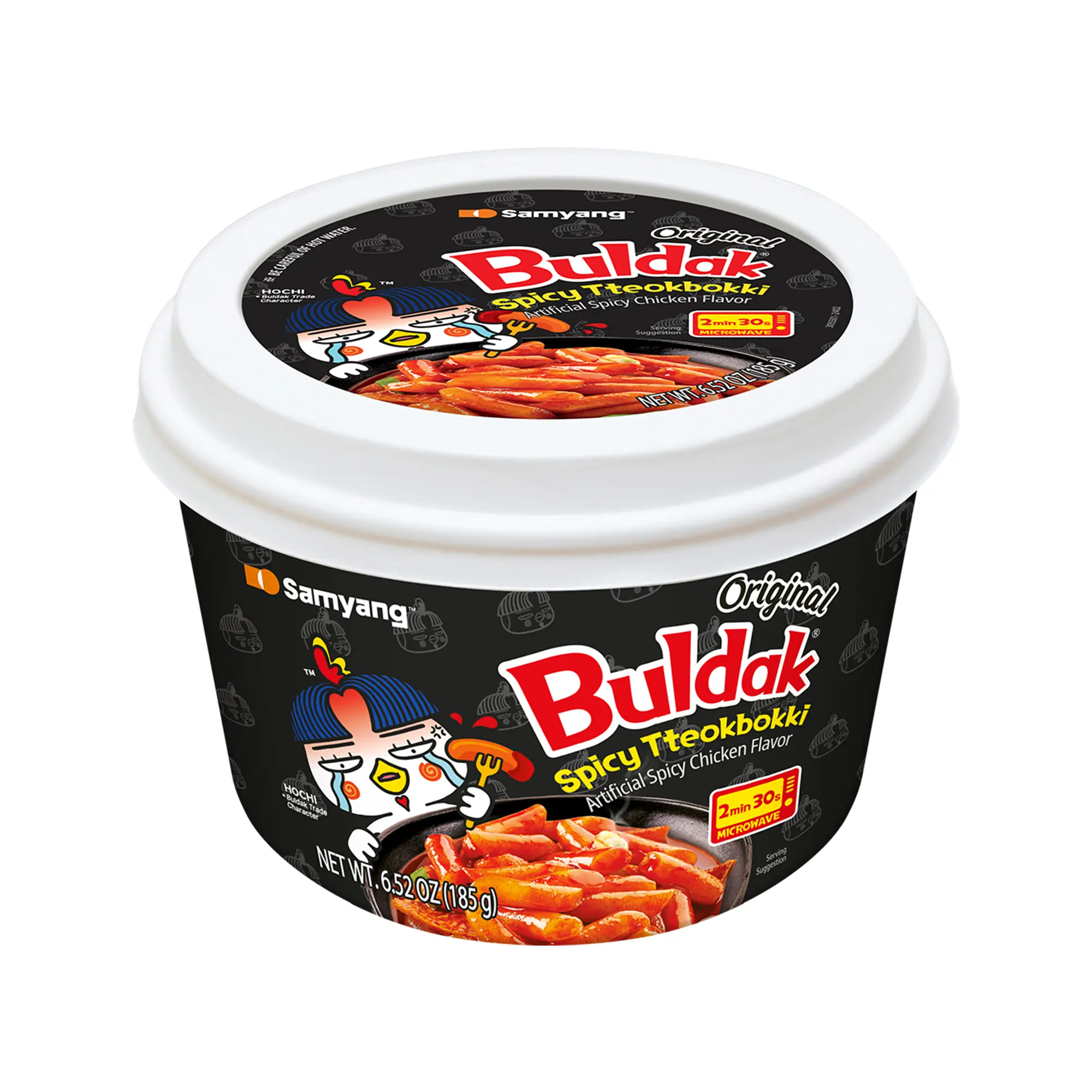 Buldak Pack of 6 Original Tteokbokki | Rice Cake