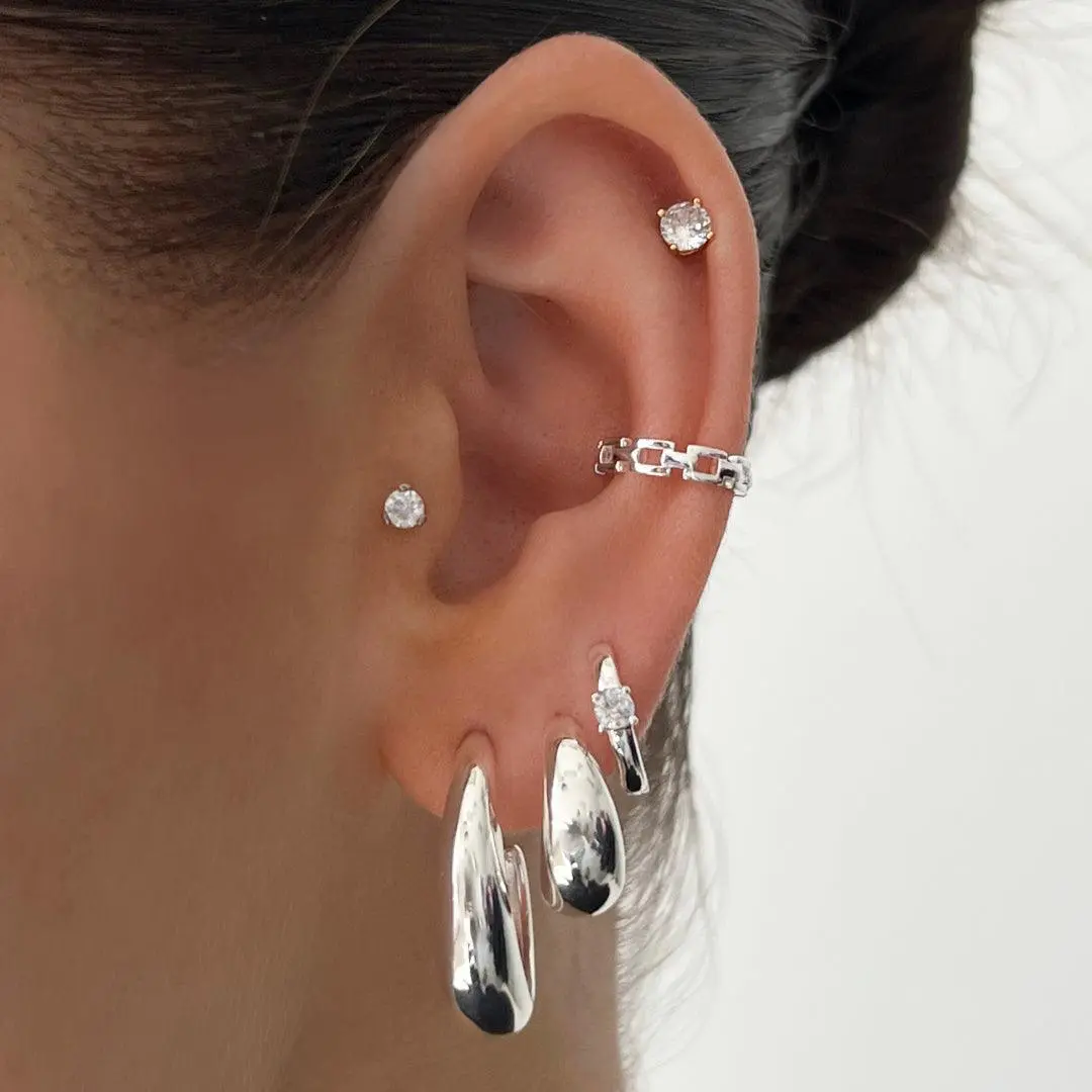 Silver, 15 mm