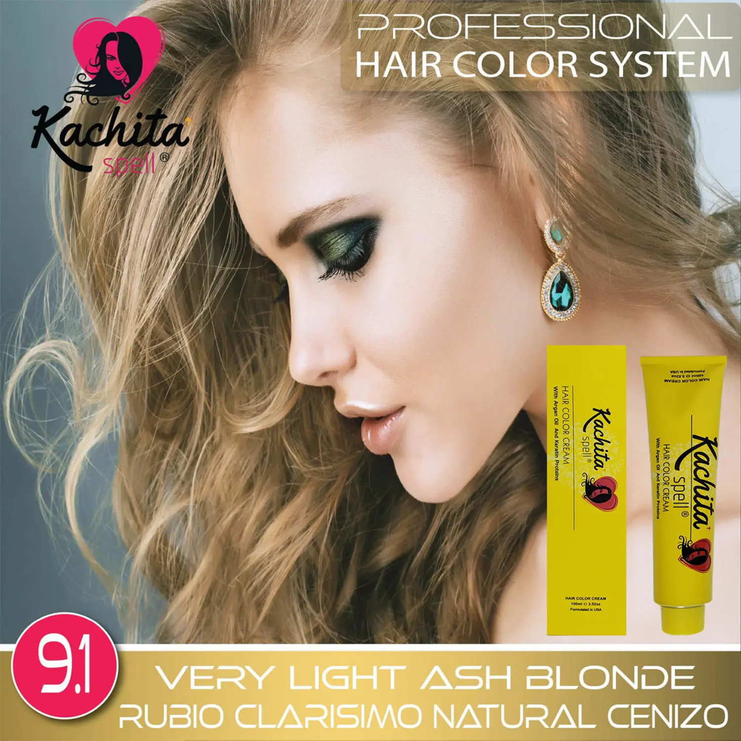 9.1 Very Light Blonde Ash