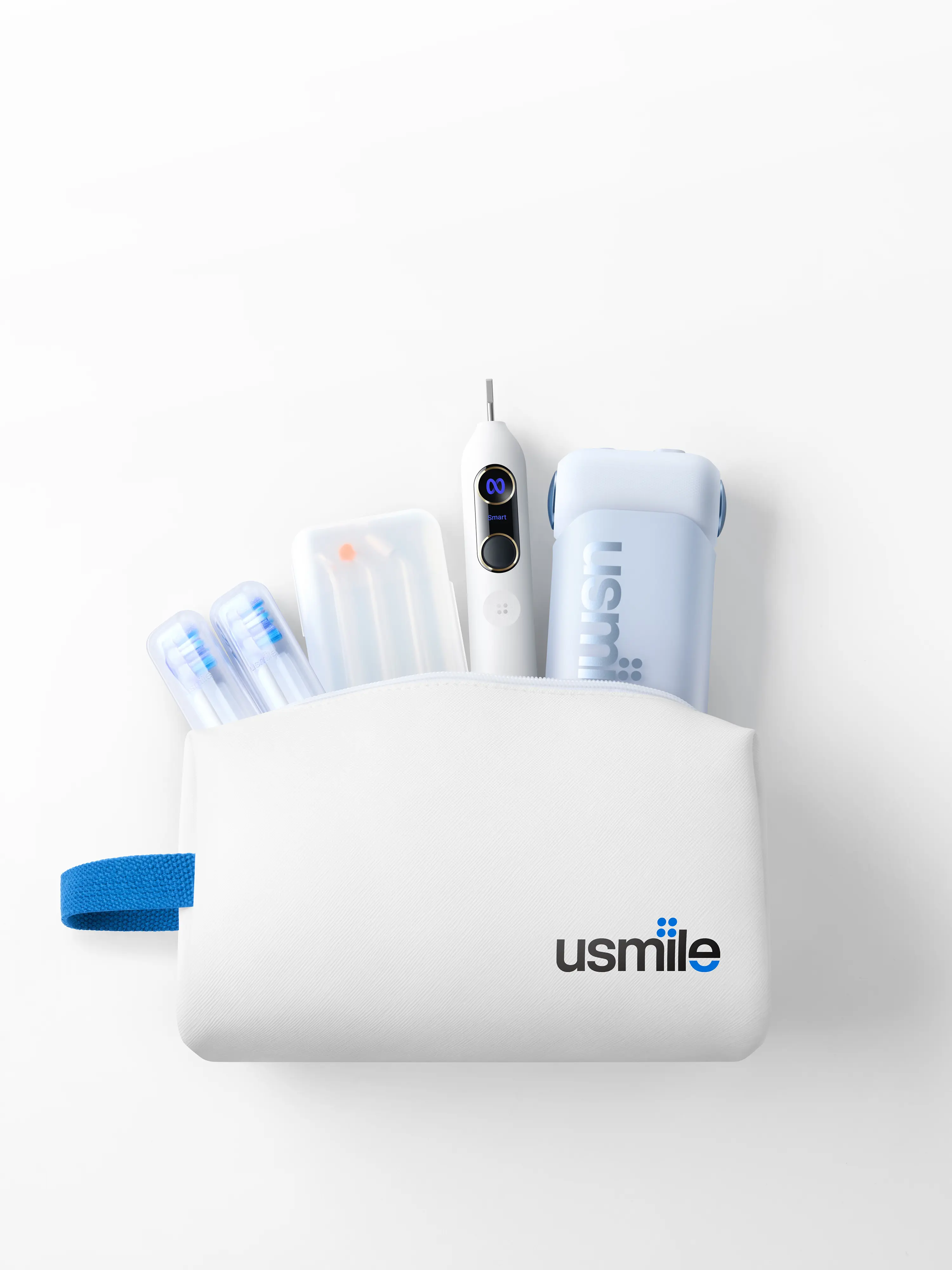 usmile Portable Toiletry Bag - Toiletry Pouch for Travel, Fits Electric Toothbrush and Water Flosser