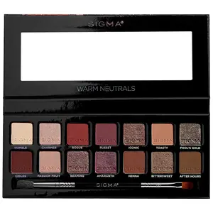 Sigma Beauty Warm Neutrals Eyeshadow Palette