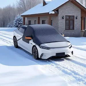 Car Windshield Snow Sun Shade Waterproof Protector Front Windscreen Cover Summer and Winter Dual-purpose Sunshade Snow Shiled UV Protective Sunshade