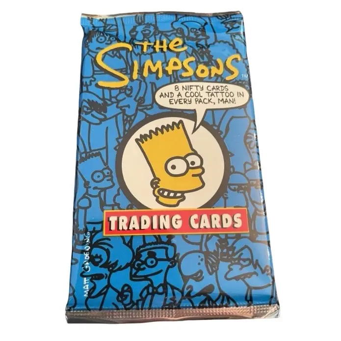 1-Pack Skybox 1993 The Simpsons Series 1 Cartoon Non-Sports Trading Cards Collectible Set