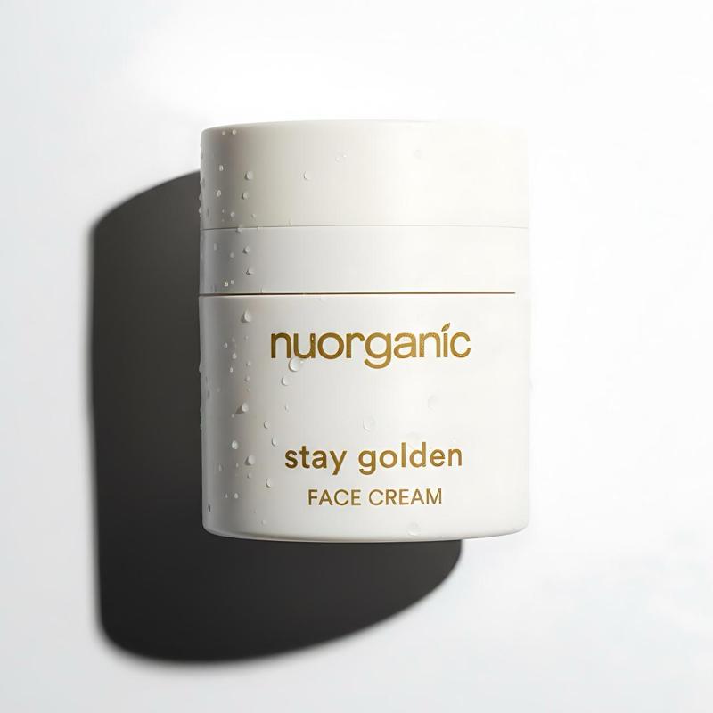 nuorganic Stay Golden 24K Gold Cream – Hydrating Radiance cream
