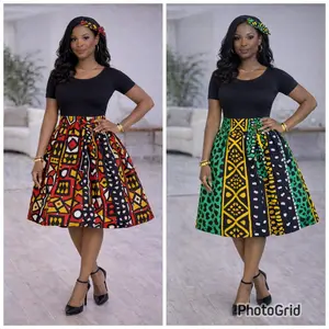 African Heritage Muse Midi Skirt – Culture in Motion
