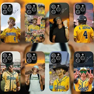 KJ Jackson Savannah Bananas Phone Case Baseball Fan Gift Compatible with iPhone 11-17 Pro Max/Plus and Samsung Galaxy S21-S25