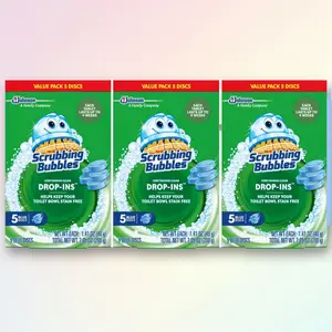 Scrubbing Bubbles Continuous Clean Drop-Ins Toilet Bowl Cleaner