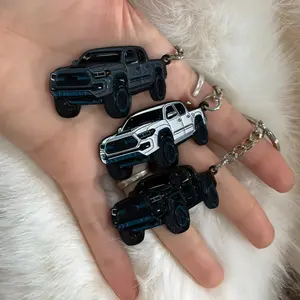 Stylish metal car keychain, fits 2016-2022 modified models and 2023-2024 models. Double-sided design, durable and wear-resistant, an ideal gift for family and friends. Shadowheart Trinity