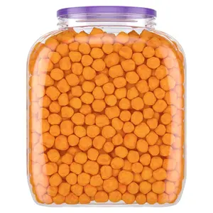 Utz Cheese Balls Barrel, Tasty Snack Baked with Real Cheddar Cheese, Delightfully Poppable Party Snack, Gluten, Cholesterol and Trans-Fat Free, Kosher Certified, 36.5 Oz