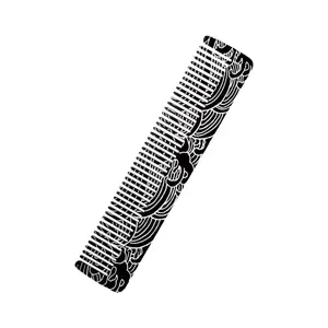 Practical Stainless Steel Beard Comb Hairdressing Combs For Precise Styling