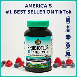 Digestive Enzymes Probiotics,Promotes Immune System&Digestive Health,120 Billion CFUs,Bathroom,Healthcare For Men&Women,Edible, Fitness,Vitalitown