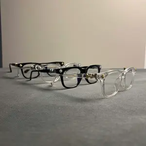 Vintage Cross Square Eyeglasses, Stylish Lightweight Anti-Blue Light Frames for Men & Women, Casual Fashion Glasses for Everyday Wear
