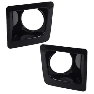 For 2014-2015 GMC-SIERRA Front Fog Light Lamp Frame Trim Cover Bezels