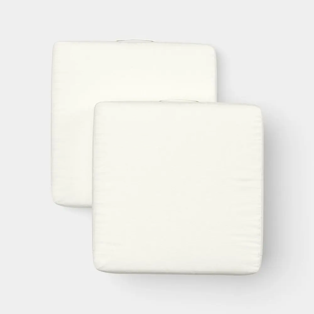 Solid Deep Seat Cushion Set Ivory - Room Essentials