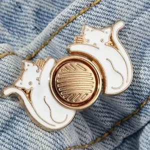 Women's Durable Fashion Detachable Jeans Clips, Denim Button Pins, Waist Belt Buckle, Shirt Collar Pin, Chest Pin, Clothing Accessories, Fashion Accessory, Durable Metal Pins